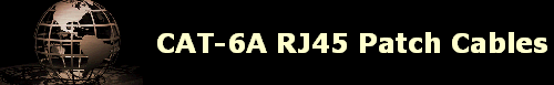 CAT-6A RJ45 Patch Cables